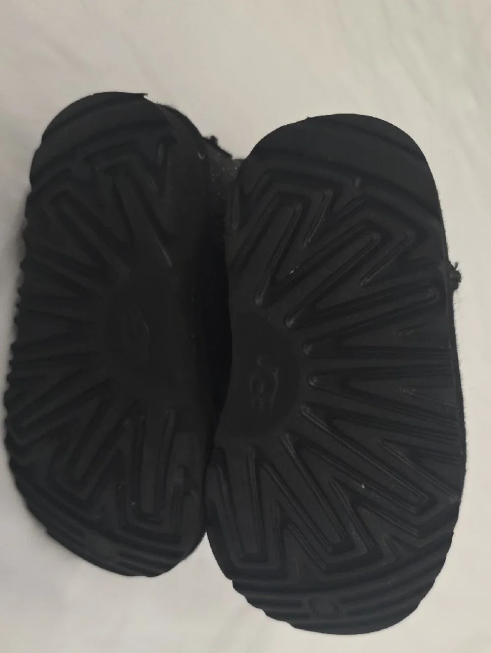 UGG Classic Short II Glitter Black Boots Kids Size 7